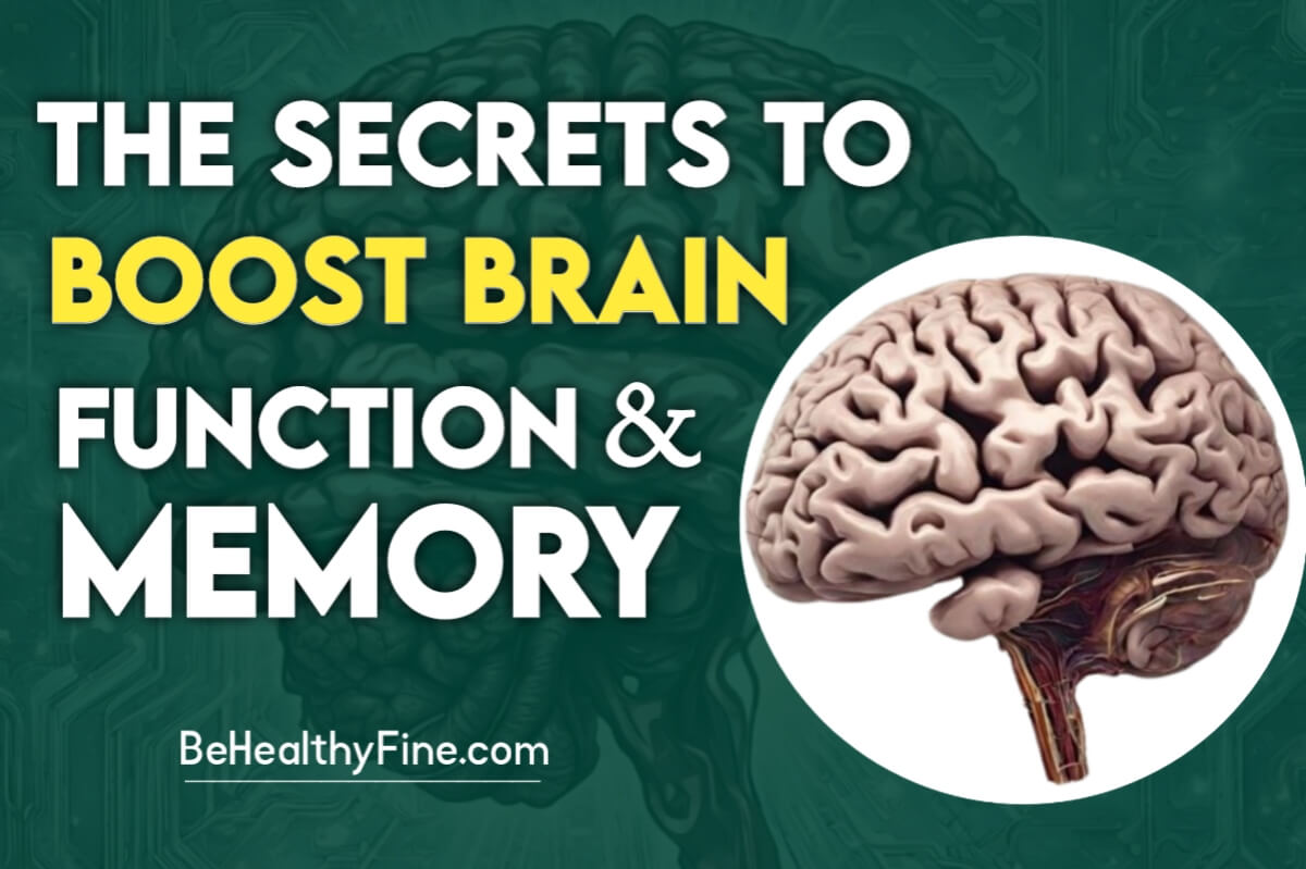 Brain Boosting Secrets: How to Improve Brain Function and Memory