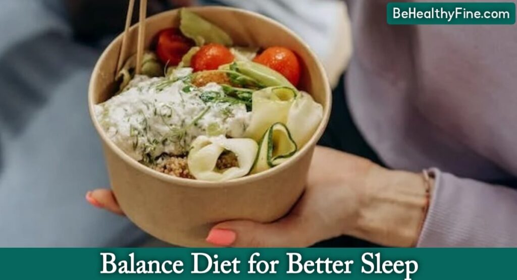 Balance Diet for Blood Sugar Sleep